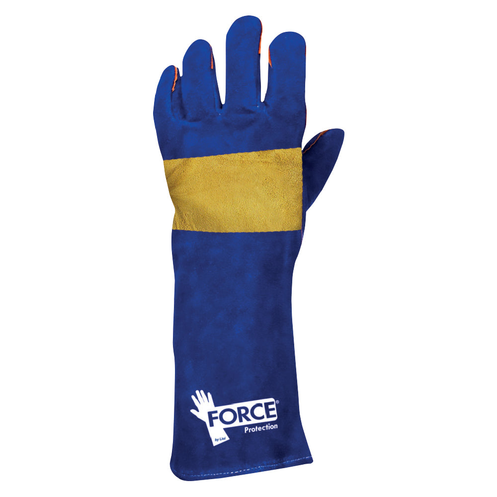 Guante Soldador Azul Hilo Kevlar L-350