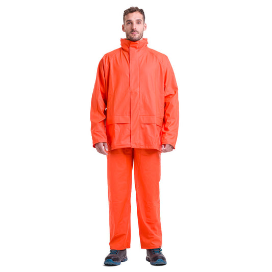 Traje Impermeable Alaska Pu Naranjo