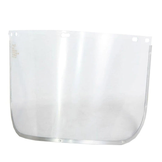 VISOR DE POLICARBONATO BORDE ALUMINIO 8 x 16