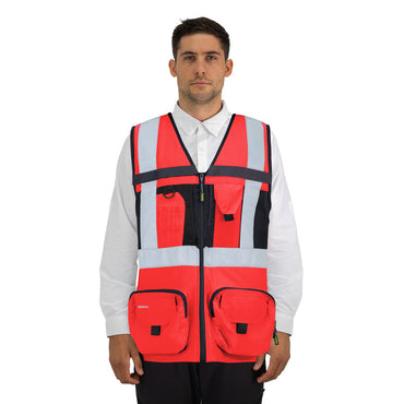 Chaleco Geologo Alaska Xpert Hombre Rojo