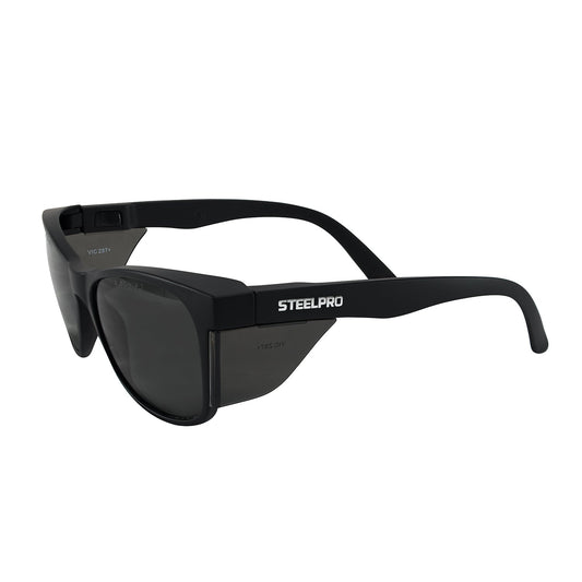 LENTE SEGURIDAD SAFEBLACK GRIS STEELPRO