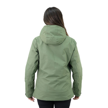 Parka Desmontable HW Reno 3 en 1 Verde Oliva Mujer