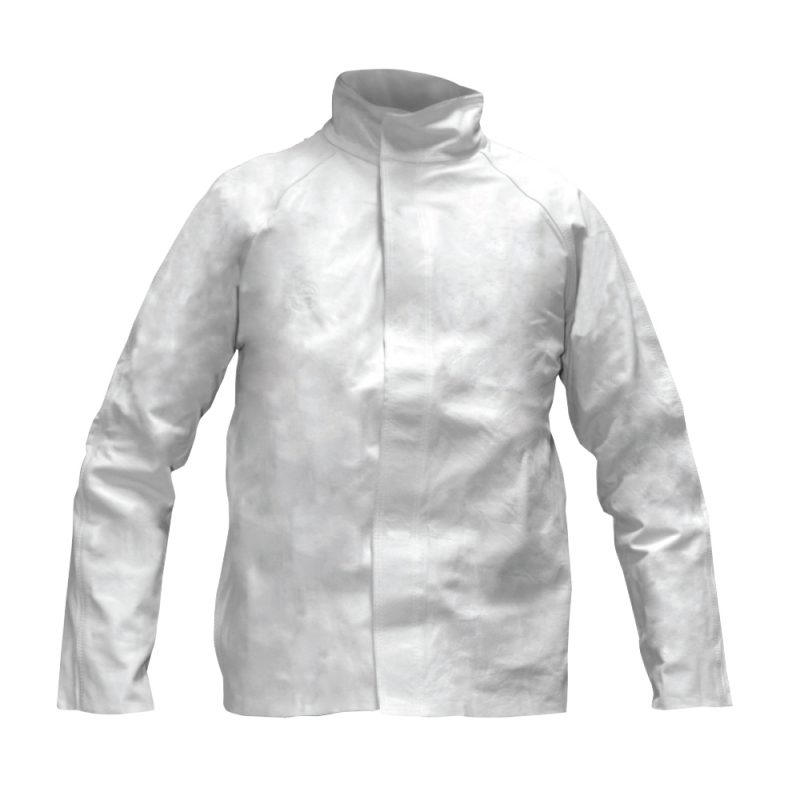 CHAQUETA SOLDADOR CUERO HILO KEVLAR BUFALO