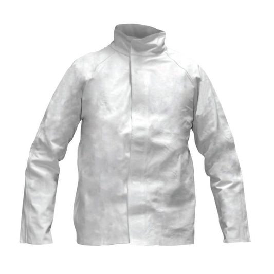 CHAQUETA SOLDADOR CUERO HILO KEVLAR BUFALO