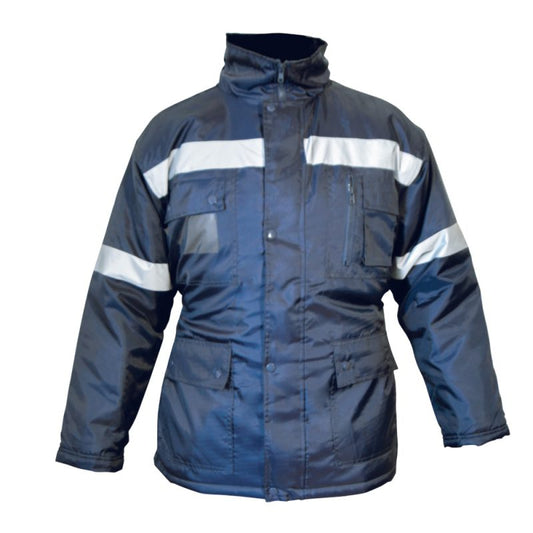PARKA TERMICA C/FORRO BUFALO,COLOR AZUL