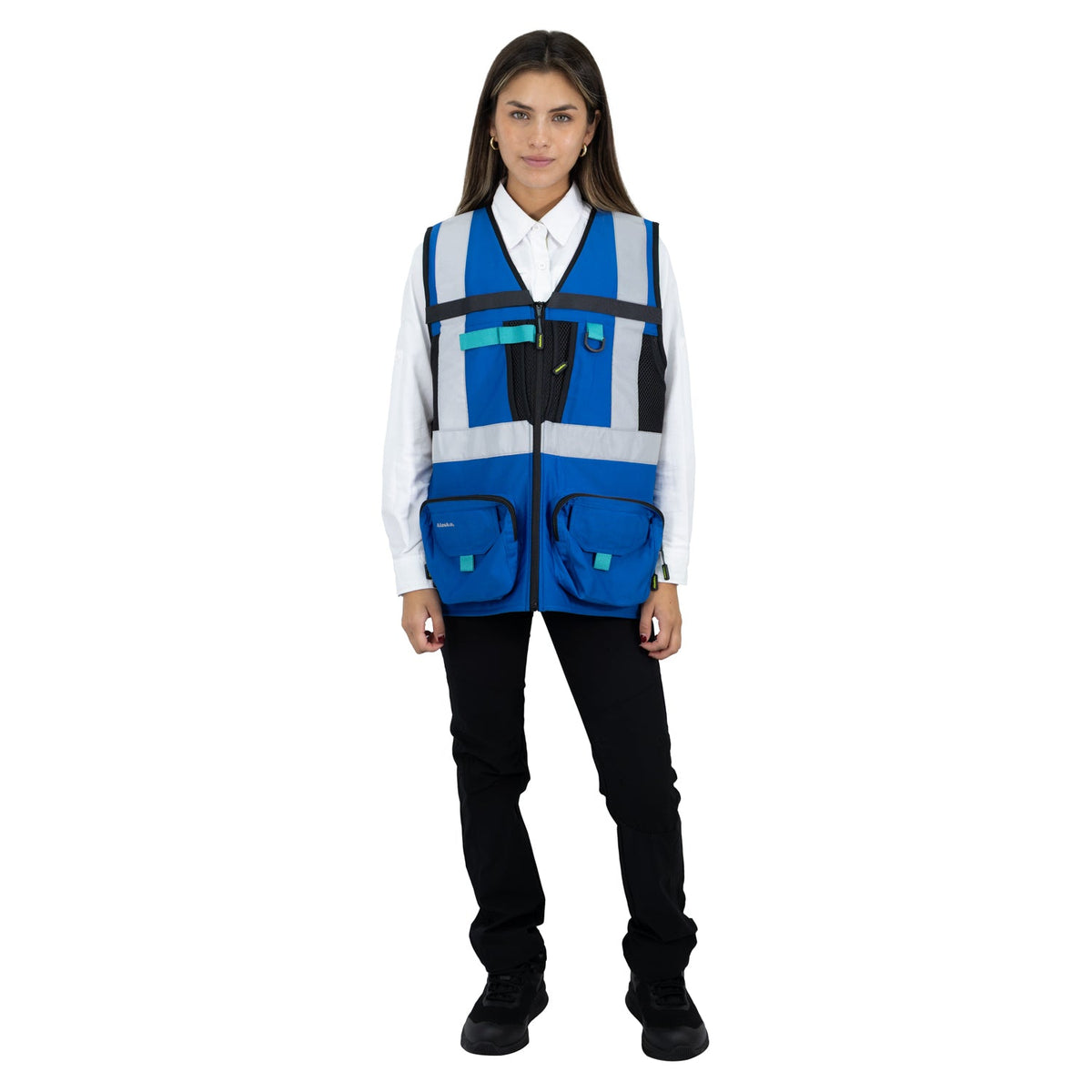Chaleco Geologo Alaska Xpert Mujer Azul