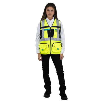 Chaleco Geologo Alaska Xpert Amarillo Mujer