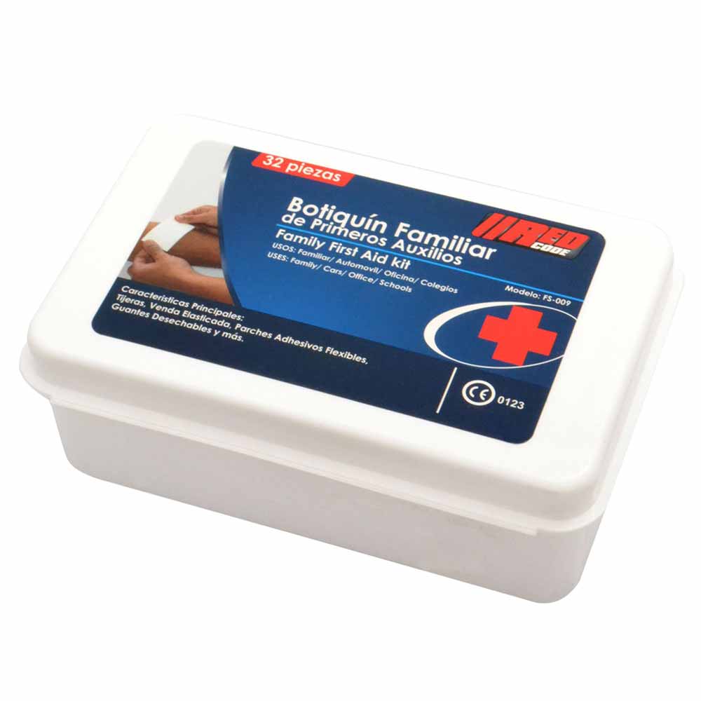 BOTIQUIN PRIMEROS AUXILIOS 10 PERSONAS