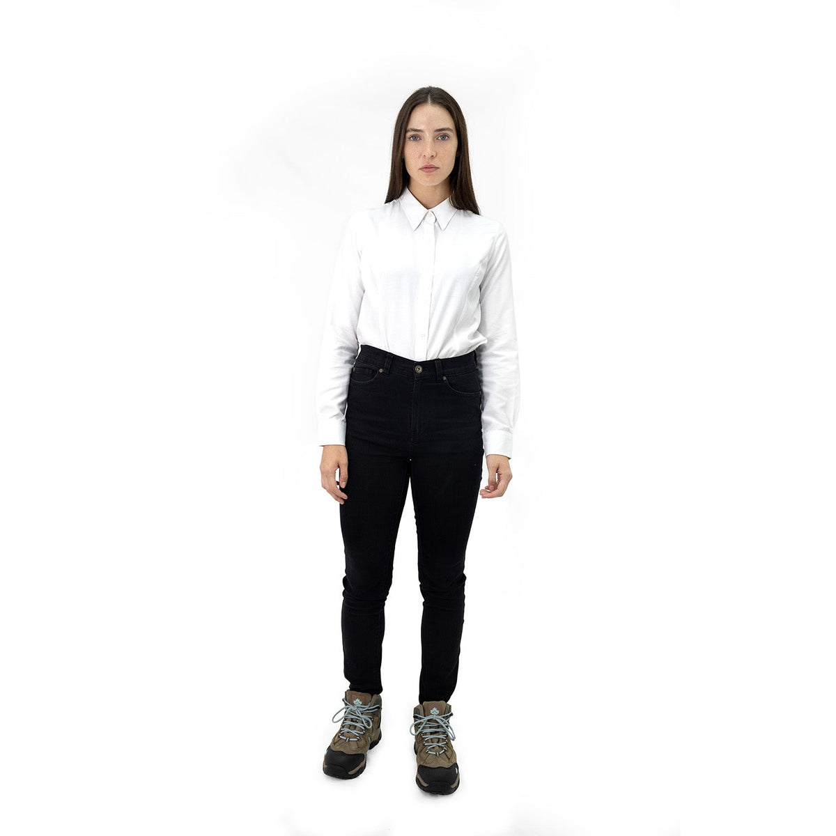 Jeans Quebec Toronto Negro Mujer