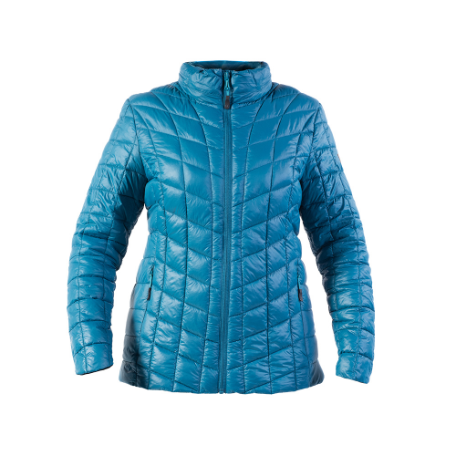Parka Insulada HW Traveler Mujer Petróleo