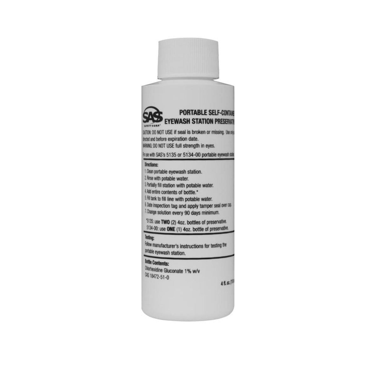 Preservante para Lavaojos portátil Steelpro