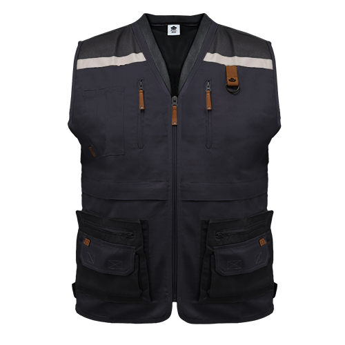 CHALECO GEÓLOGO GABARDINA QUEBEC 