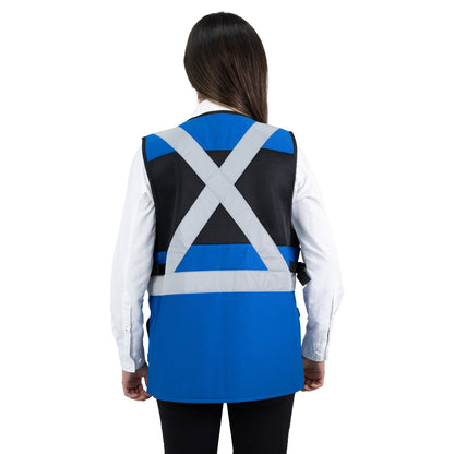 Chaleco Geologo Alaska Xpert Mujer Azul