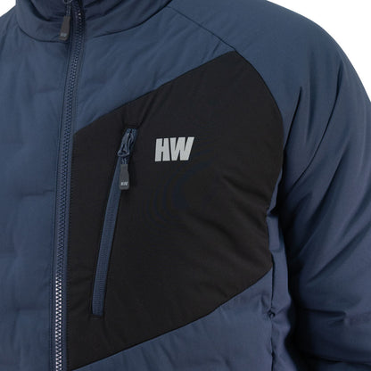Parka Insulada HW Explorer S/Gorro Hombre Deep Blue