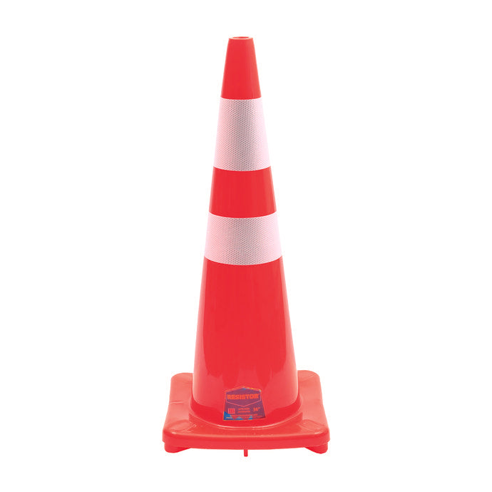 CONO PVC 36 » C/ 2 CINTAS REFLECTANTE