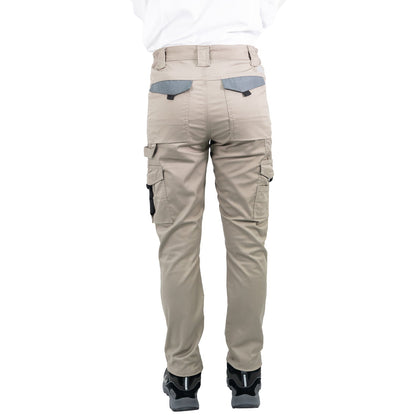 PANTALÓN CARGO HW DAKOTA SPANDEX CAFE MUJER