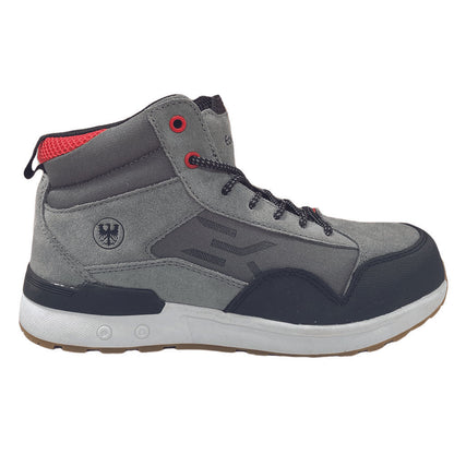 Zapatilla de Seguridad ED Vansky Artic Gray / Red