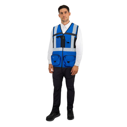Chaleco Geologo Alaska Xpert Hombre Azul