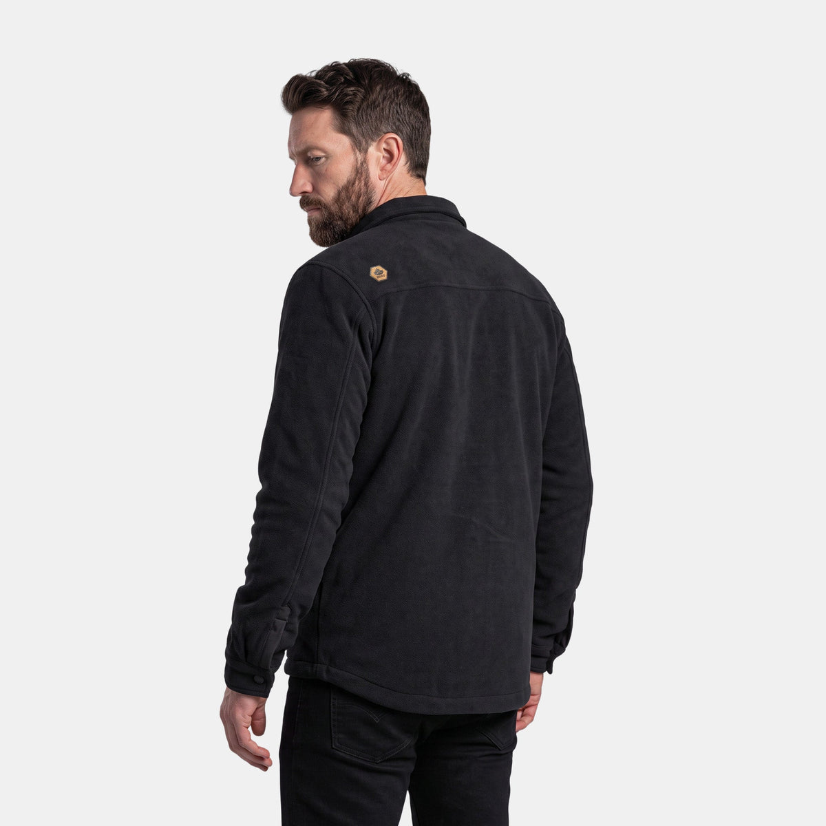 Chaqueta Polar Quebec Grizzly Negro