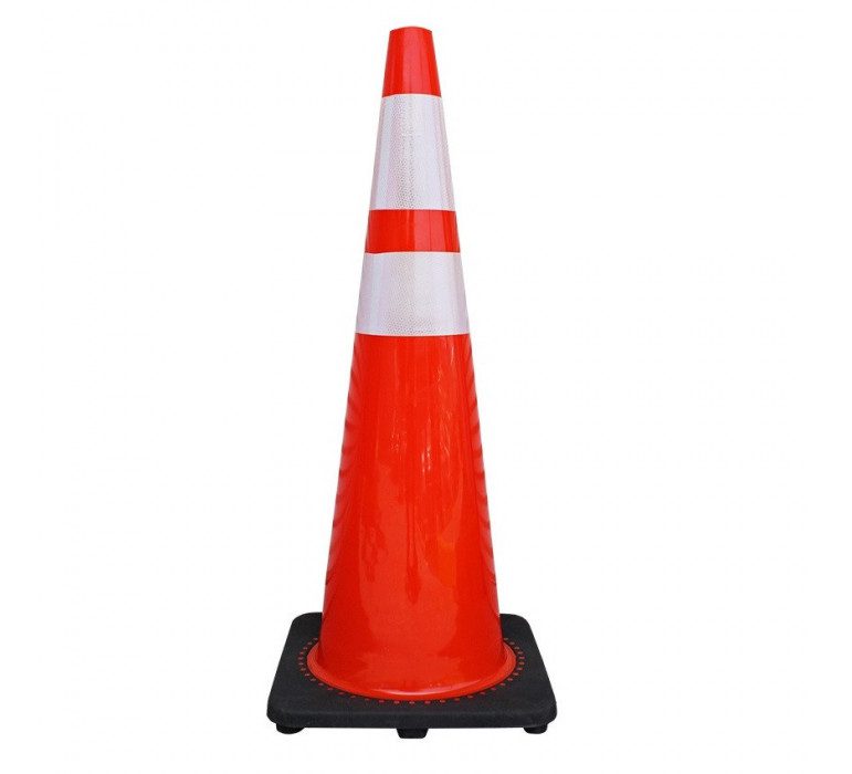 CONO REFLECTANTE PVC ANTI VIENTO 36″