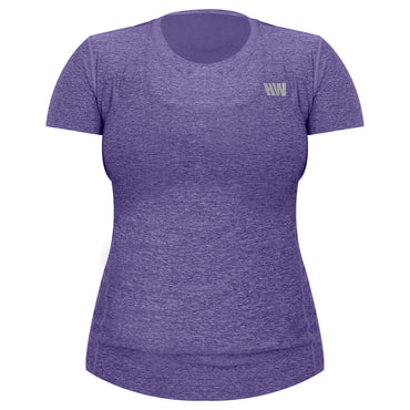 Polera Dry Fit HW Manga Corta Mujer Lila