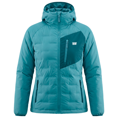 Parka Insulada HW Explorer Mujer Aqua