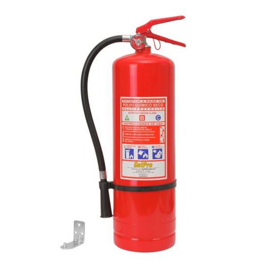 Extintor PQS 75% para incendios ABC 6 kg Getpro