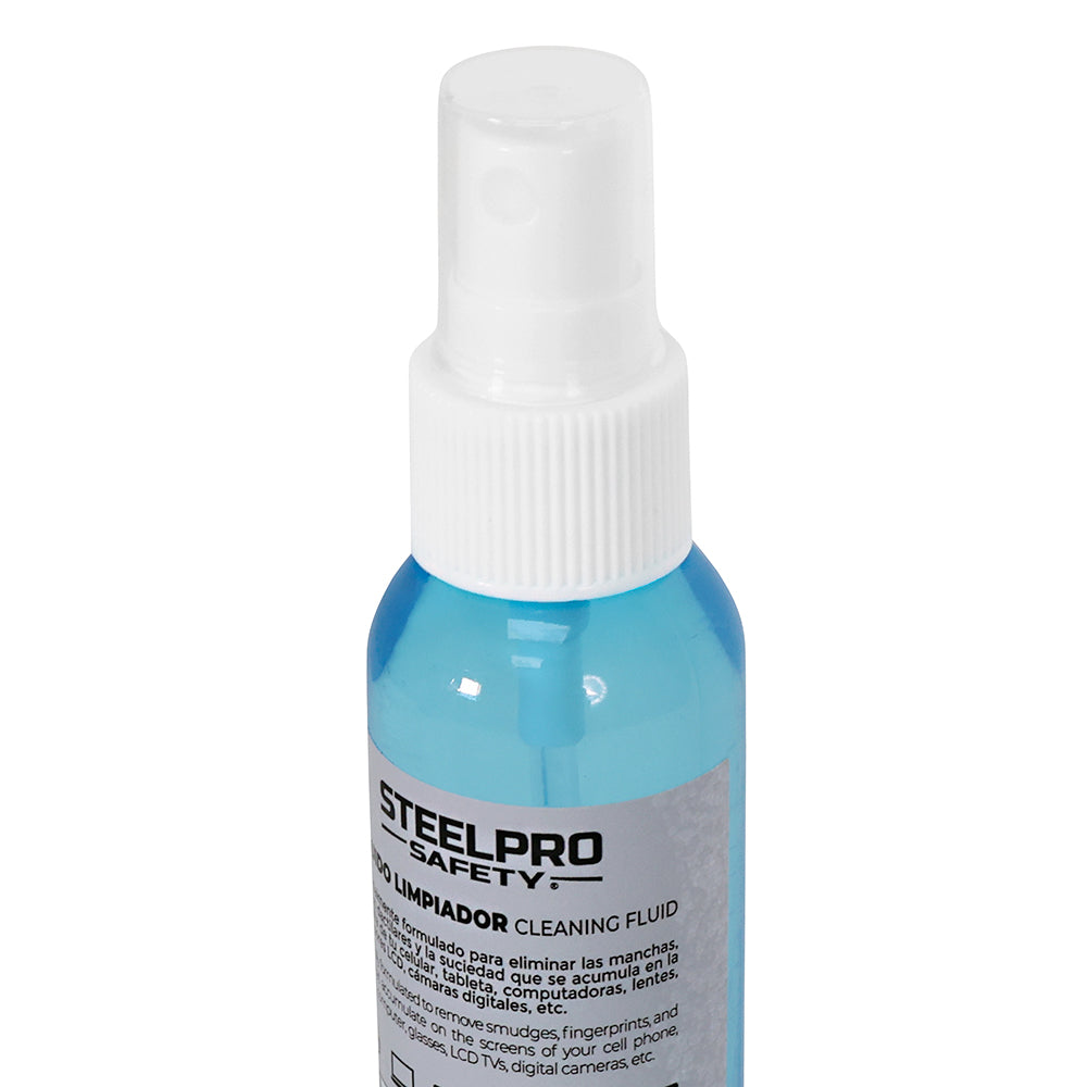 KIT DE LIMPIEZA PARA LENTES Y PANTALLAS STEELPRO