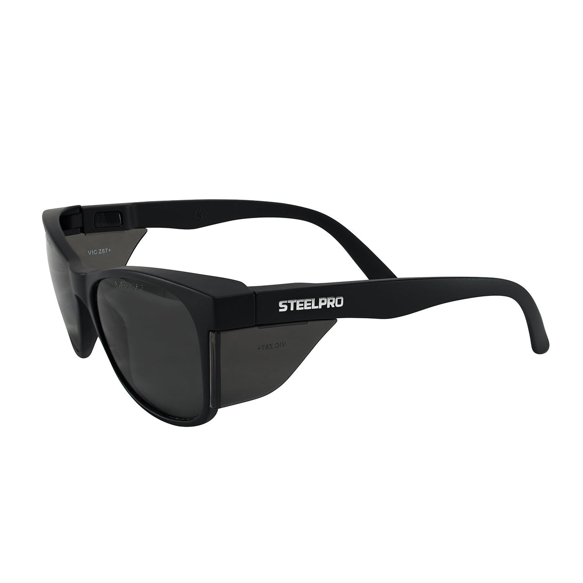LENTE SEGURIDAD SAFEBLACK GRIS STEELPRO