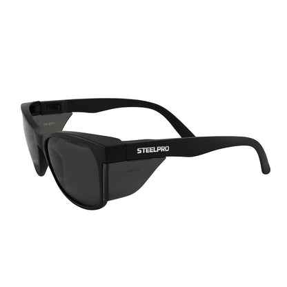 LENTE SEGURIDAD SAFEBLACK GRIS STEELPRO