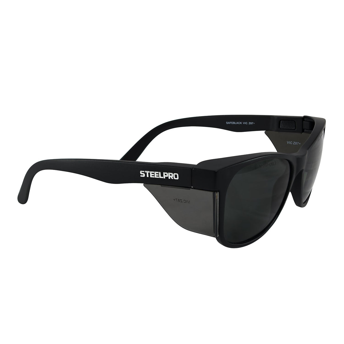 LENTE SEGURIDAD SAFEBLACK GRIS STEELPRO