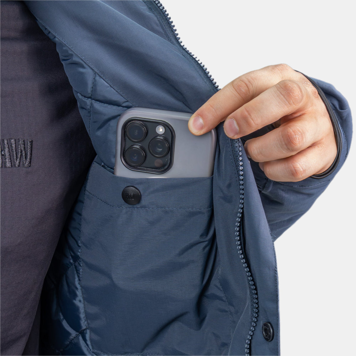 Parka HW Kodiak Azul Mostaza
