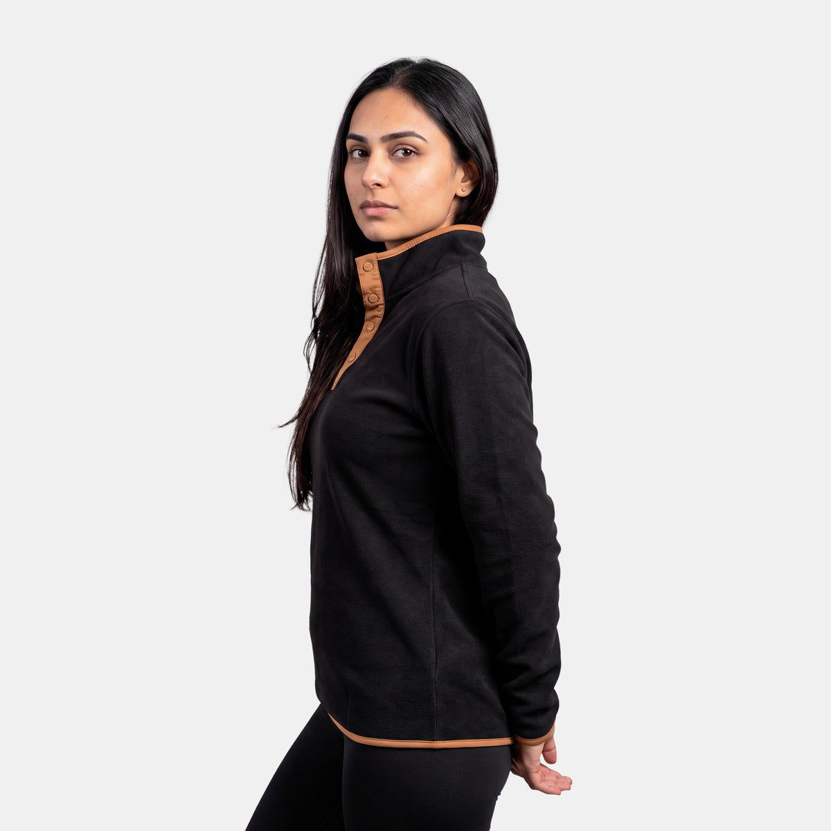 Polar Quebec Mack Mujer Negro