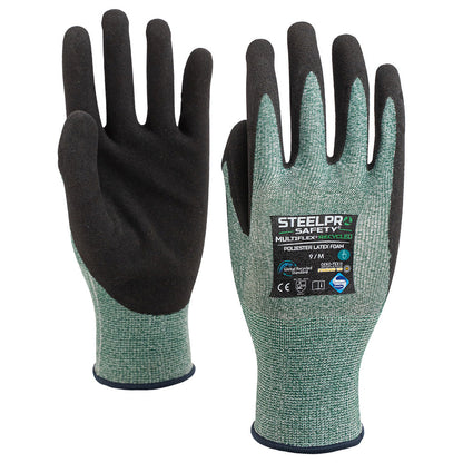 GUANTE MULTIFLEX RECYCLED POLIESTER LATEX FOAM
