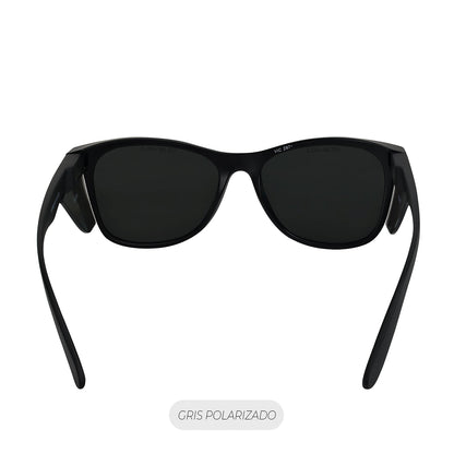 LENTE SEGURIDAD SAFEBLACK GRIS POLARIZADO STEELPRO