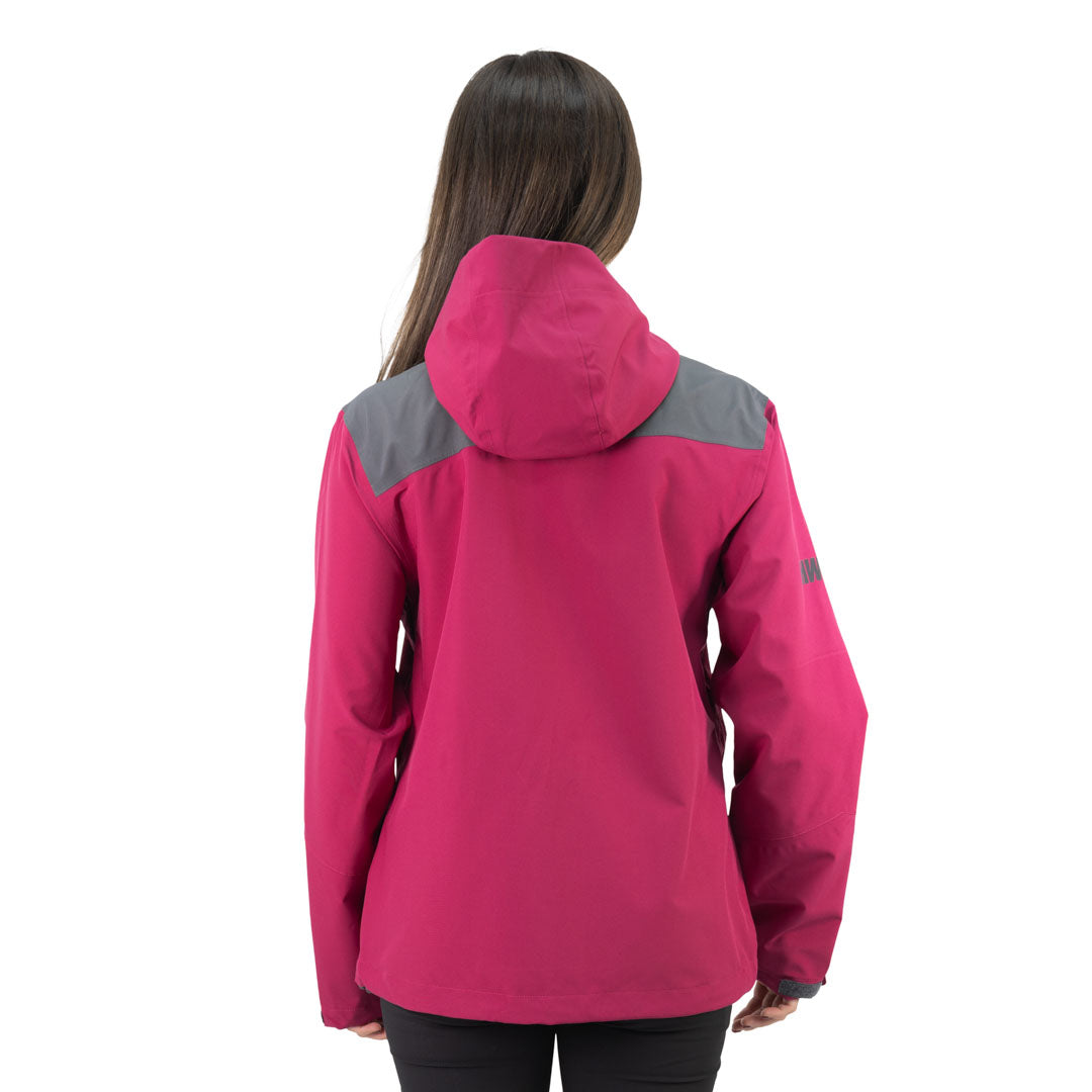 Hardshell HW Norway Mujer Burdeo