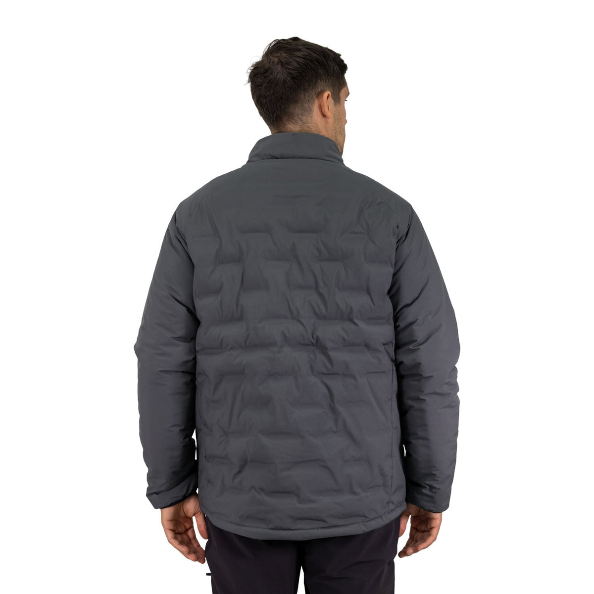 Parka Insulada HW Explorer S/Gorro Hombre Carbon Grey