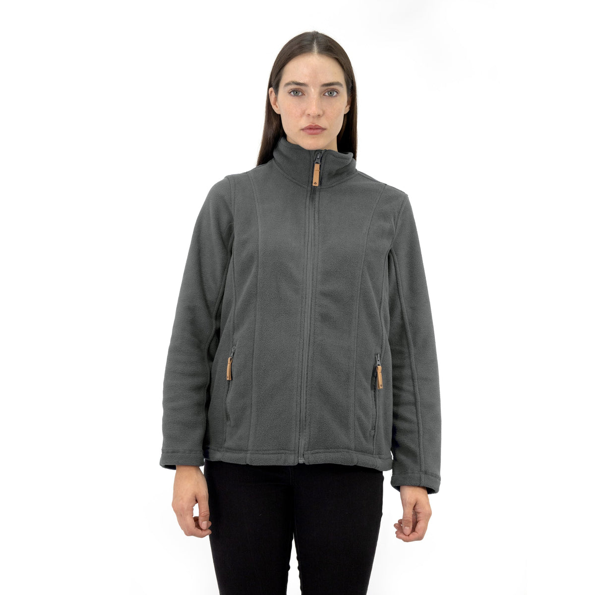 Polar Quebec Pardo Mujer Gris