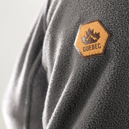 Polar Quebec Pardo Mujer Gris