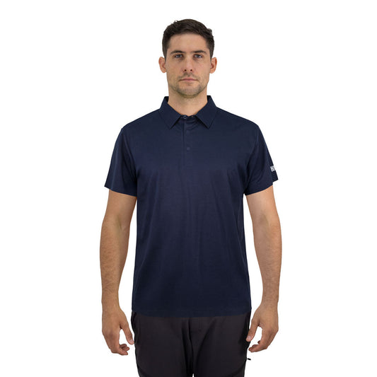 Polera HW Windsor Manga Corta Azul