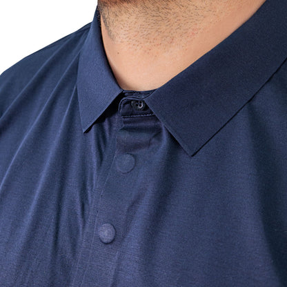 Polera HW Windsor Manga Corta Azul
