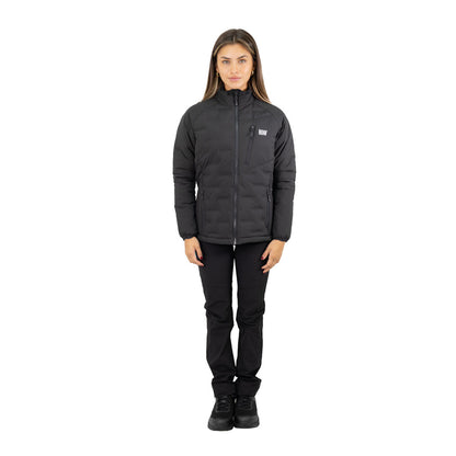 Parka Insulada HW Explorer S/Gorro Mujer Black