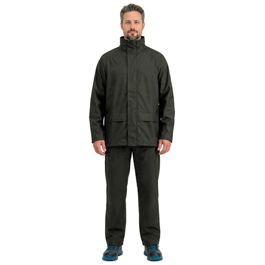 Traje Impermeable Alaska PU/PVC Verde Petróleo