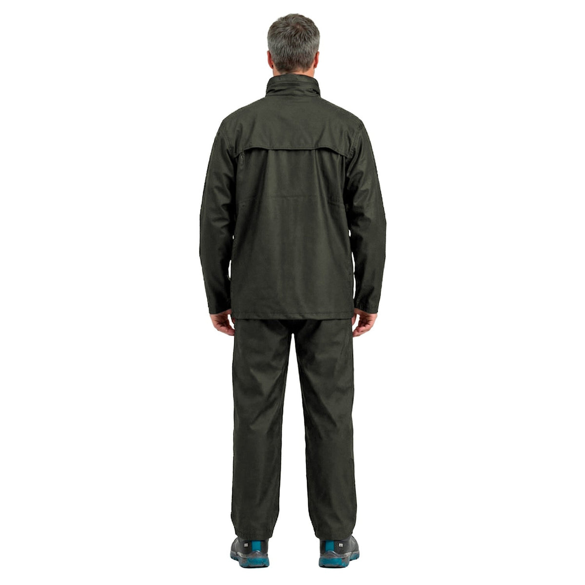 Traje Impermeable Alaska PU/PVC Verde Petróleo