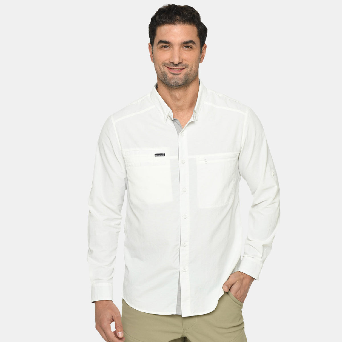 Camisa Vermont Hombre Panama Jack Blanco
