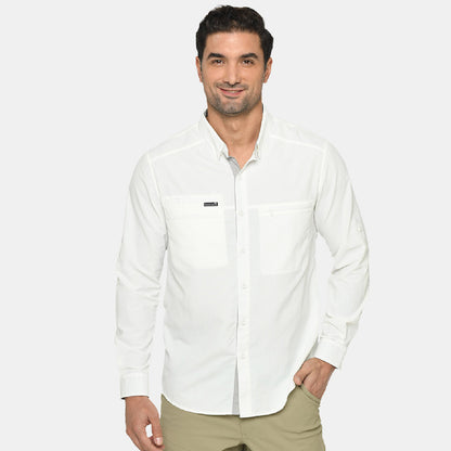 Camisa Vermont Hombre Panama Jack Blanco