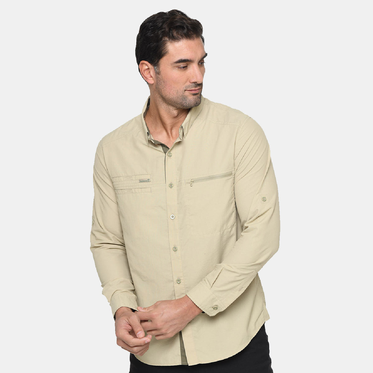Camisa Vermont Hombre Panama Jack Beige
