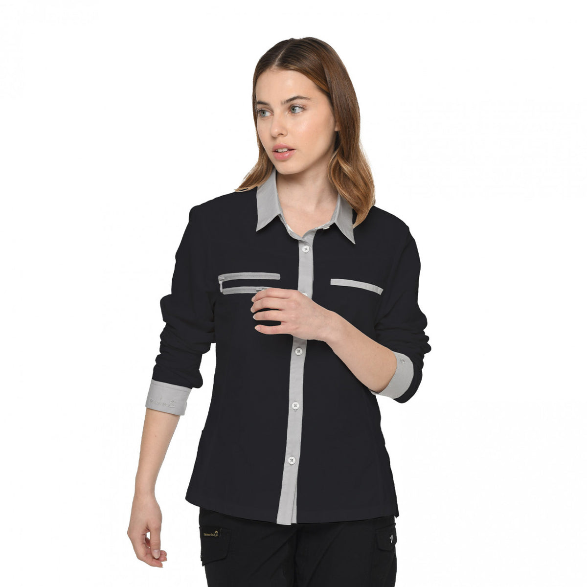 Blusa Virginia Mujer Panama Jack Negro