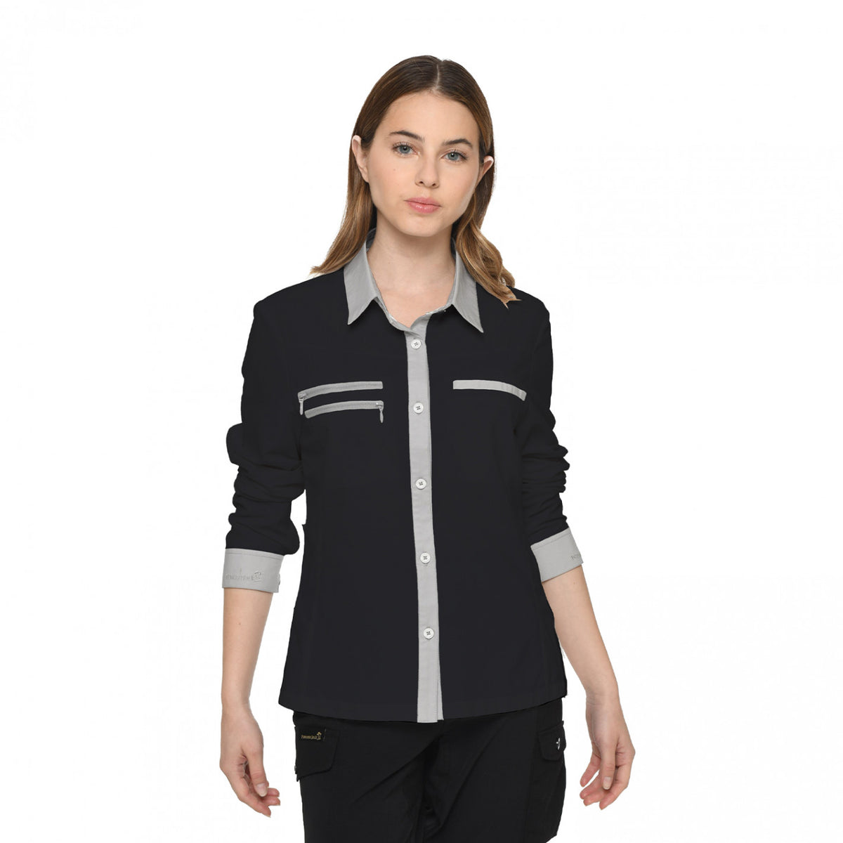 Blusa Virginia Mujer Panama Jack Negro