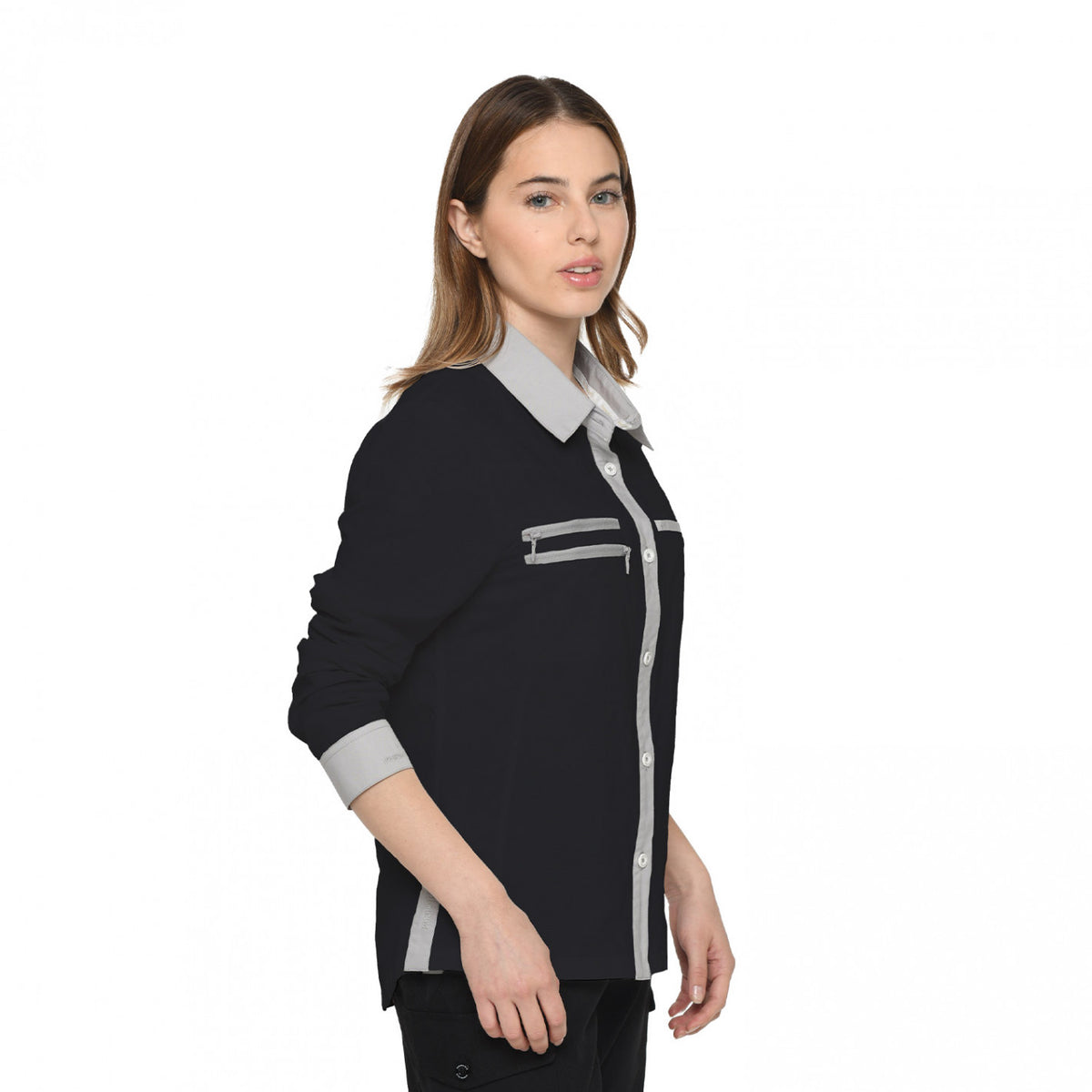 Blusa Virginia Mujer Panama Jack Negro